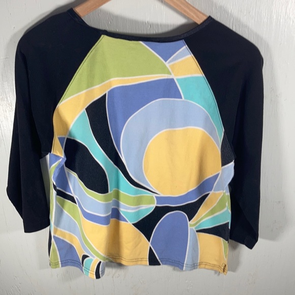 Liz Claiborne 3/4 length sleeve top - Picture 5 of 6